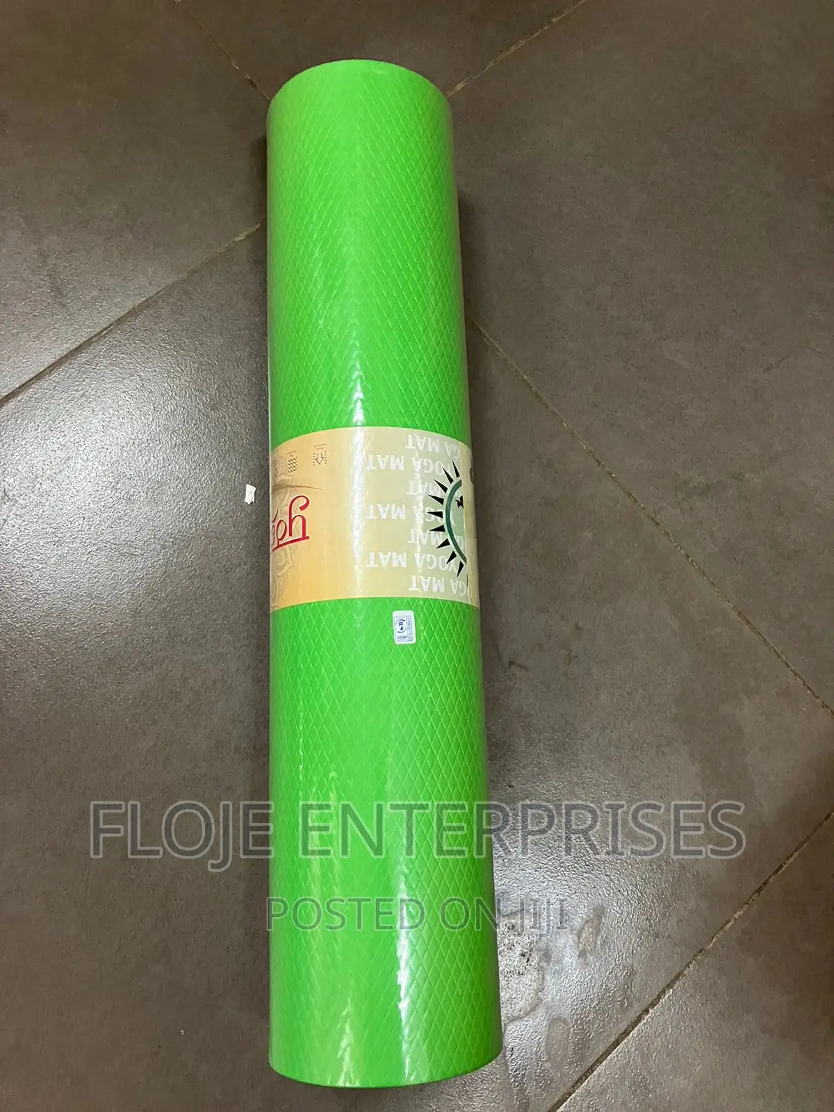 Yoga Mat Black 7mm Without Bag