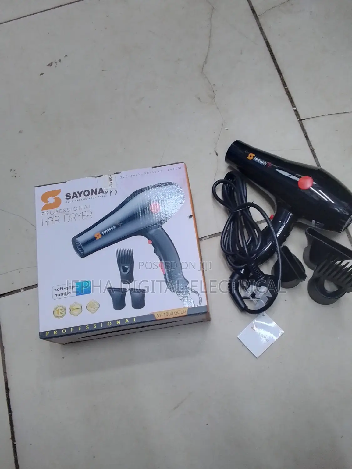 Sayona Blow Dry Sy-1000 Gold