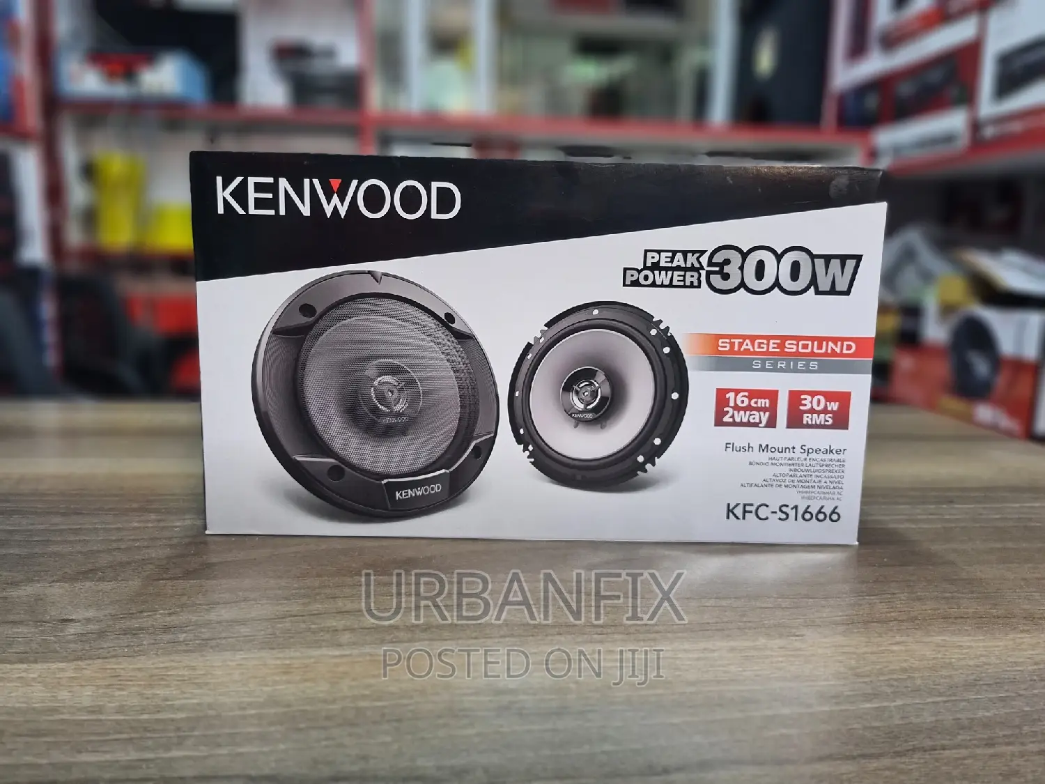 Kenwood 300 Watts 6 Inch Midrange Round Speakers