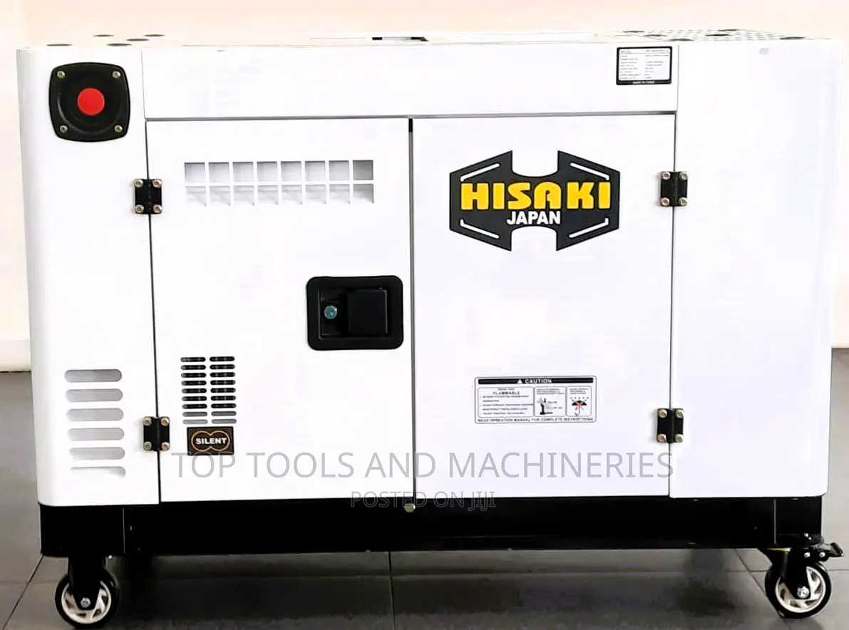 Hisaki Japan Diesel Generator 19.375kva DOUBLE SWITCH 3PHASE