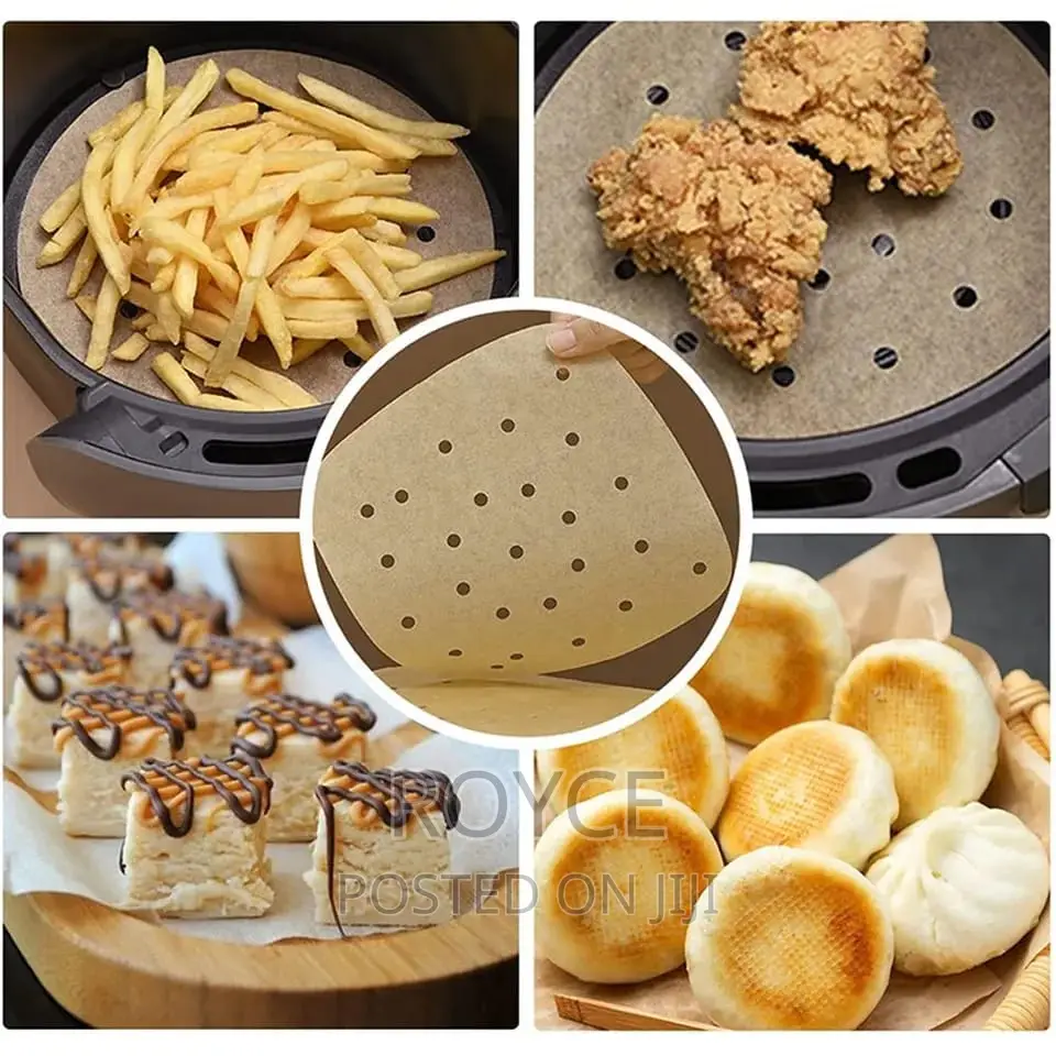 Rectangular Disposable Air Fryer Papers_50pcs