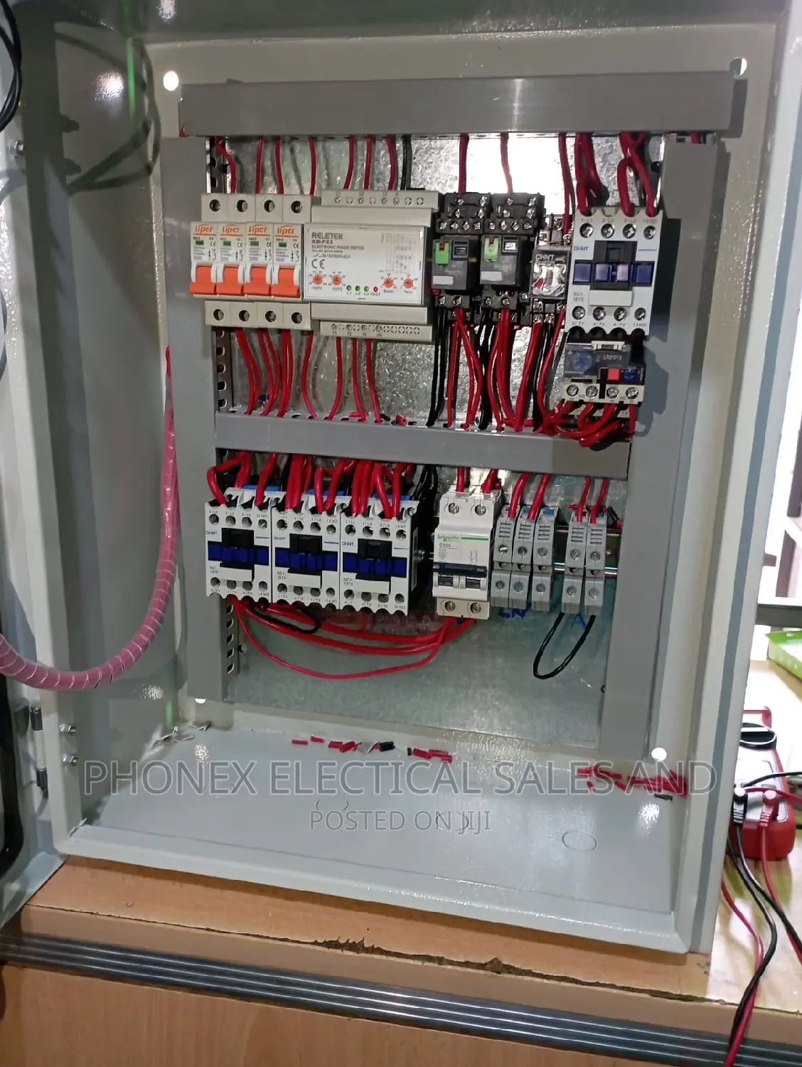 Single Phase D.O.L Complete With Phase Selecter