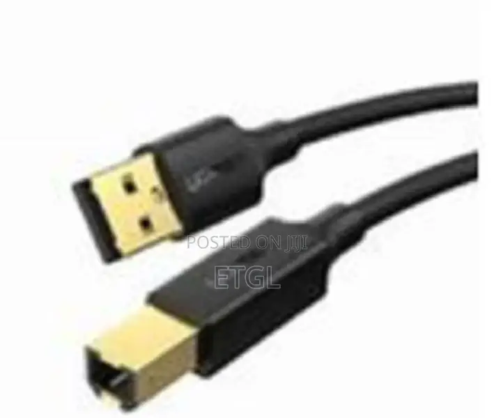UGREEN USB 2.0 AM to BM Print Cable 1.5m (Black) - US135