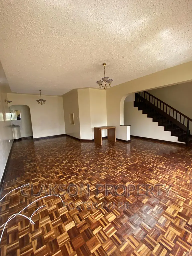 4bdrm Maisonette in Kileleshwa for rent