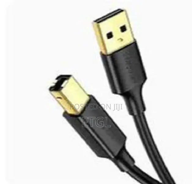 .UGREEN USB 2.0 AM to BM Print Cable 5m (Black) - US135