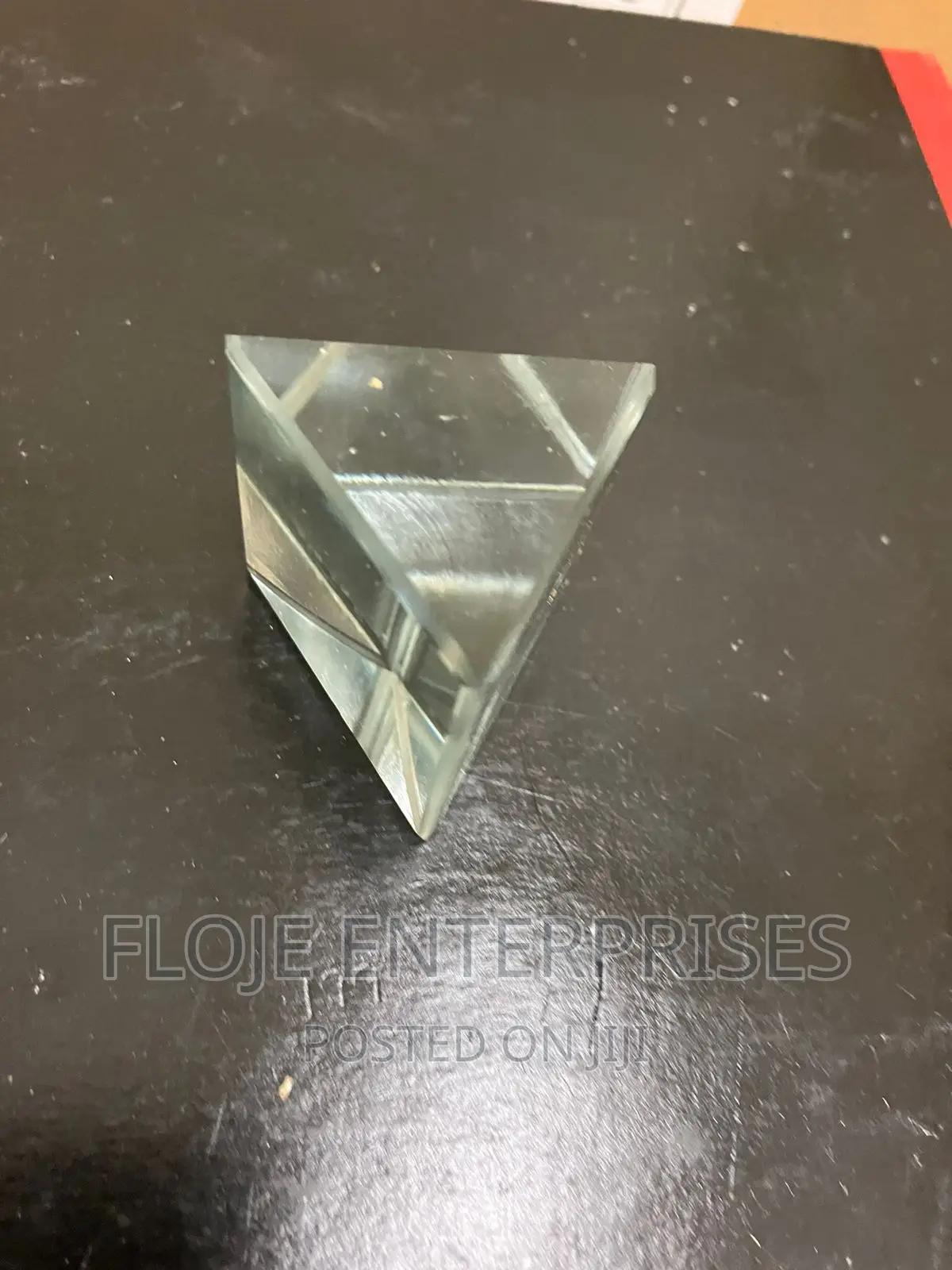 Glass Prism 38M X 38M Equilateral