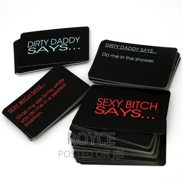 Bedroom Commands Card Game