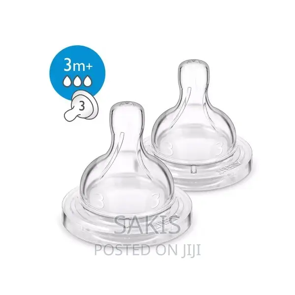 Anti Colic Nipple (Pair). Free Delivery