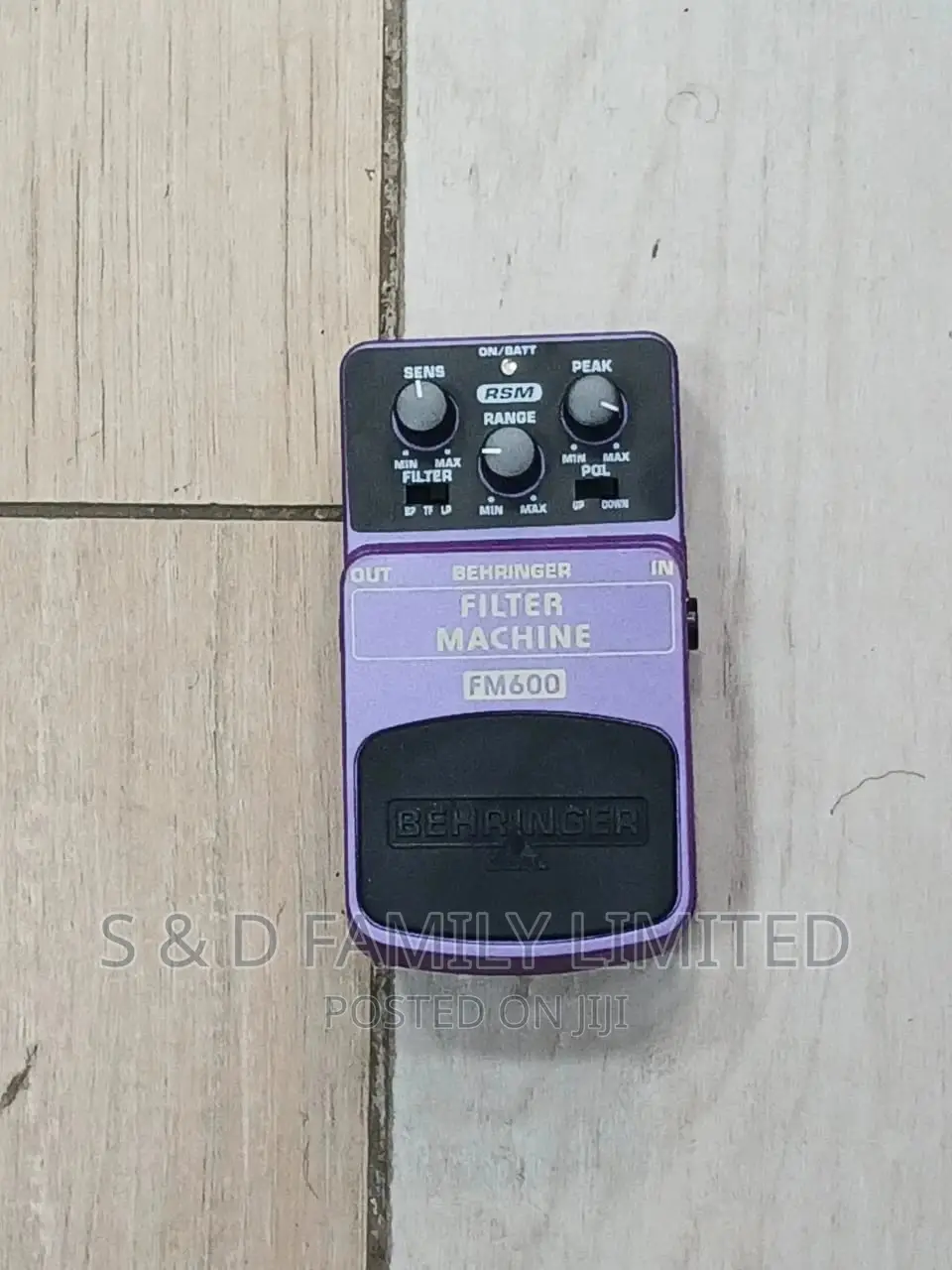 Behringer Fm600 Filter Machine Effects Pedal