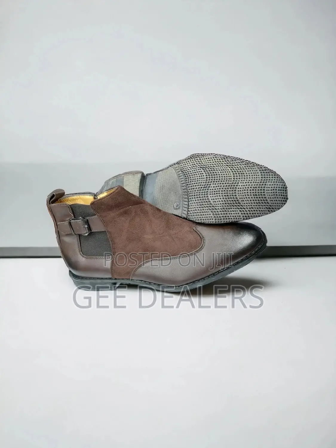 Men Official Boots Size 40-45 Dark Tun
