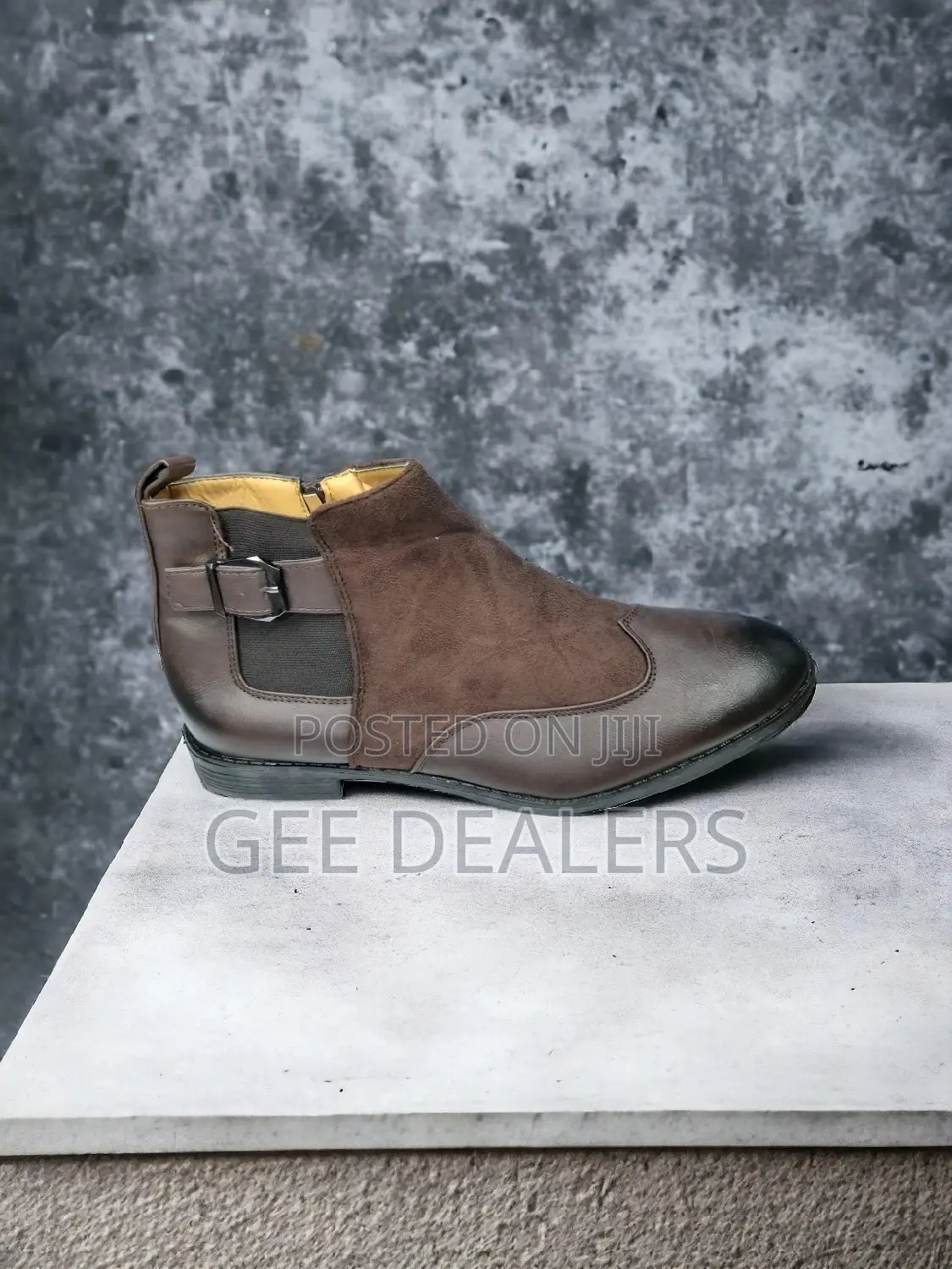 Men Official Boots Size 40-45 Dark Tun