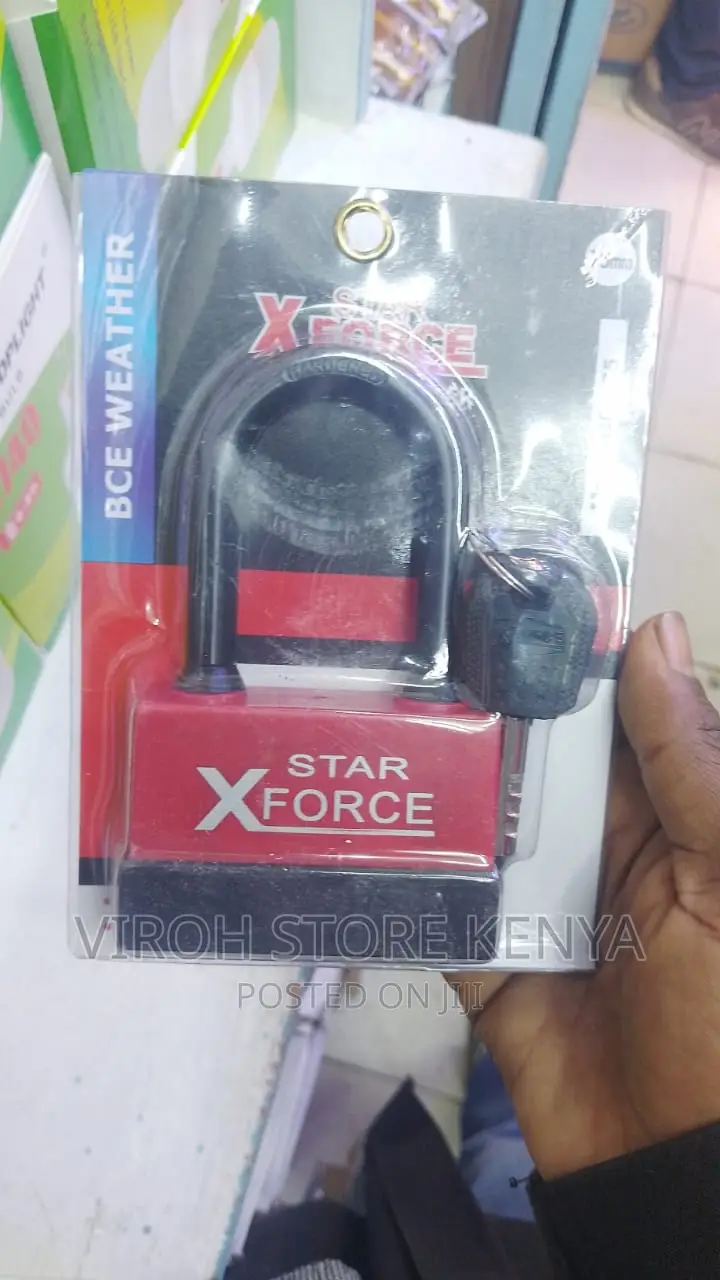 Star Xforce 70mm Long Neck Padlock