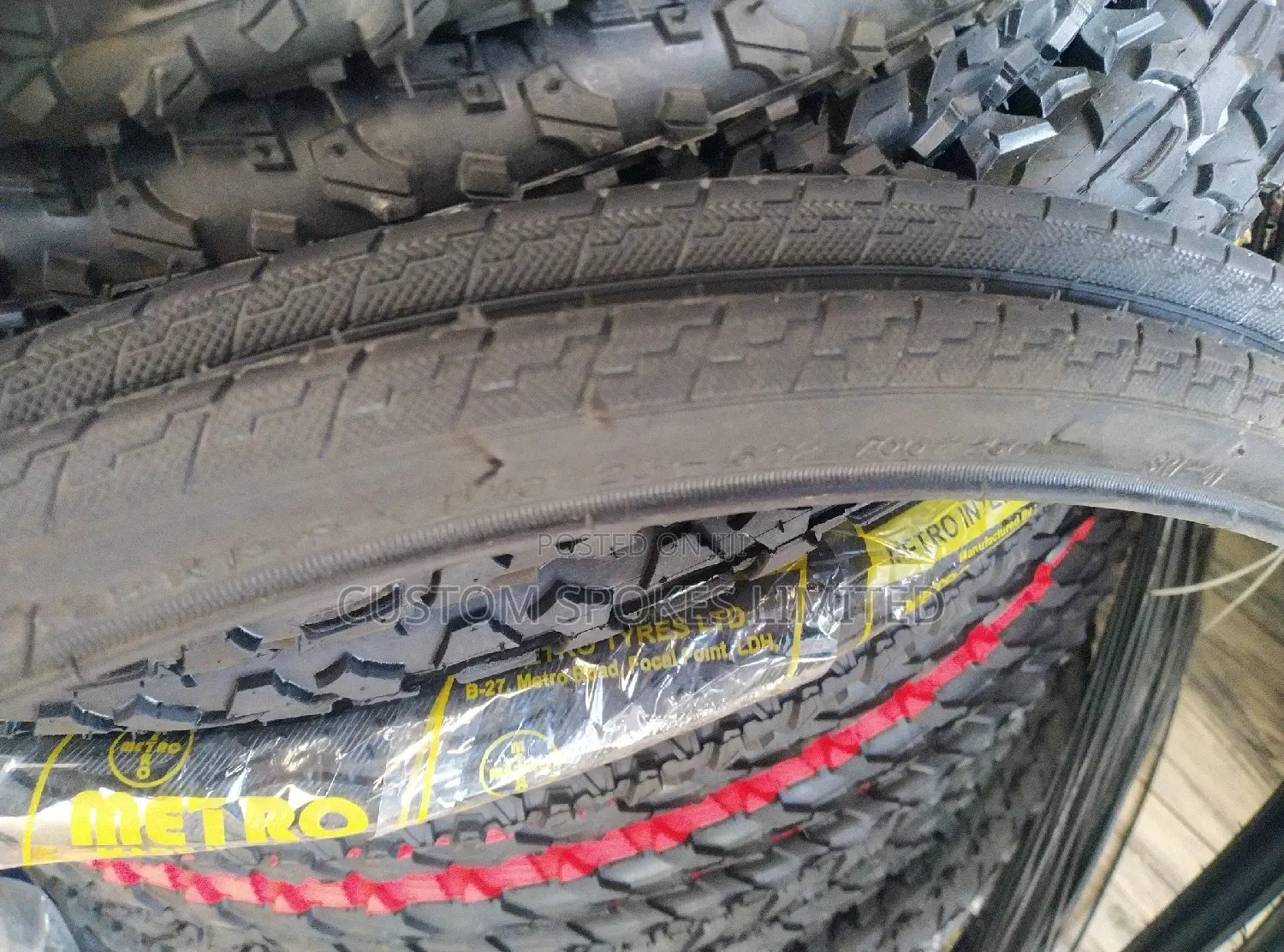 DSI - Road Bike Tyre 700x25c (25-622)