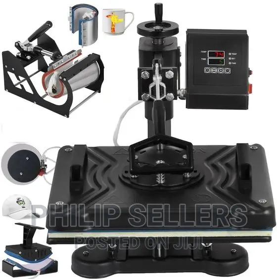 Brand New Heat Press Machine Transfer T-shirt Mug Hat Plate Cap
