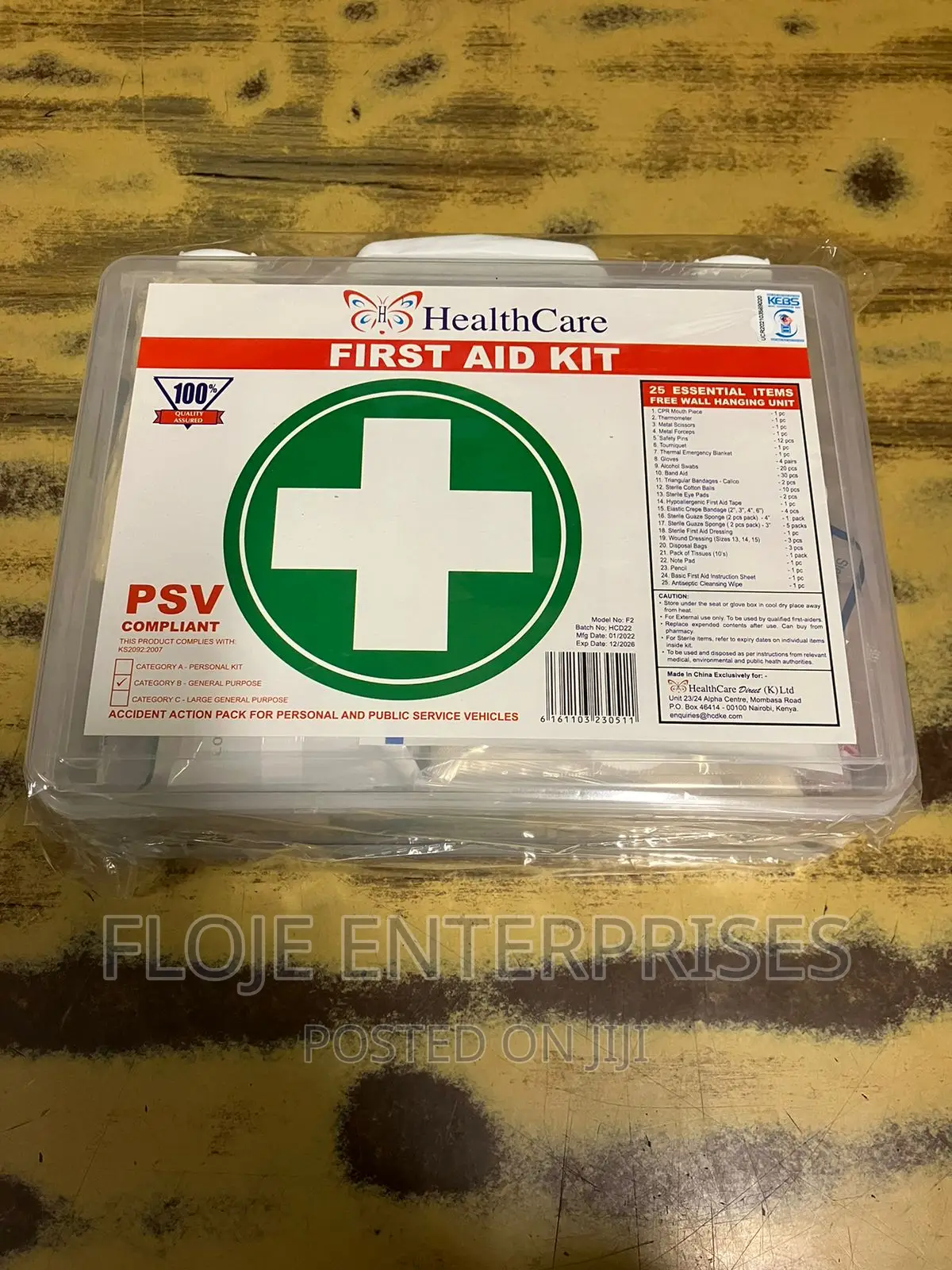 First Aid Kit Medium Size Health First