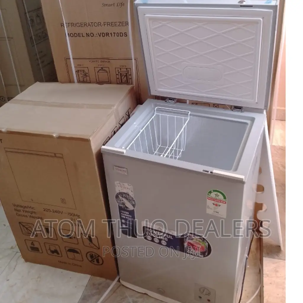 Vitron 99 Litres Deep Freezer (Silver/Vdr170ds) 