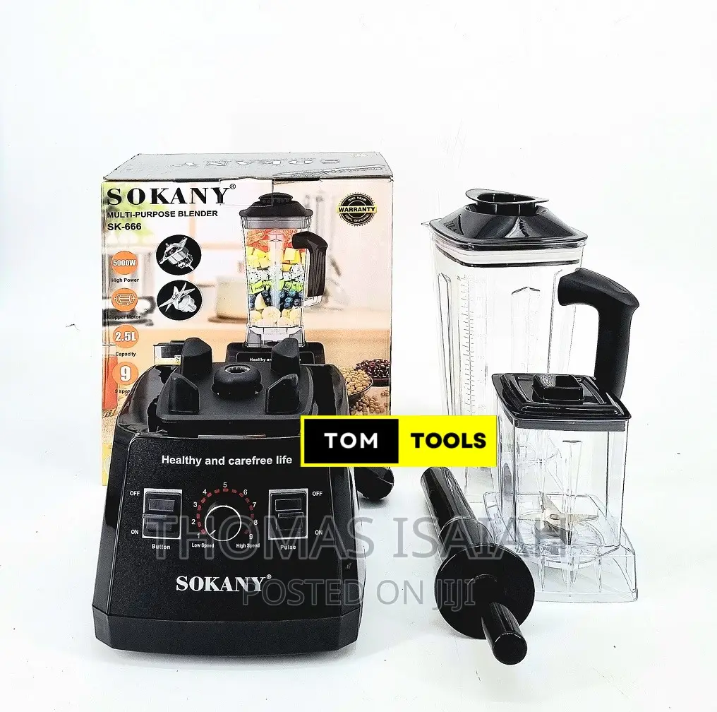 Sokany SK666 5000W Commercial Blender