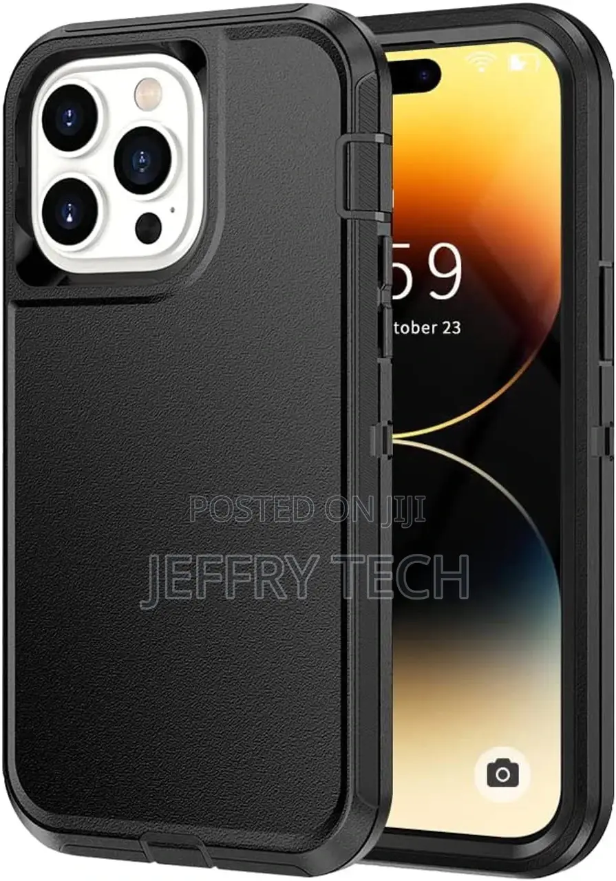 iPhone 14 Pro Max Tradies Military Defender Heavy Duty Case