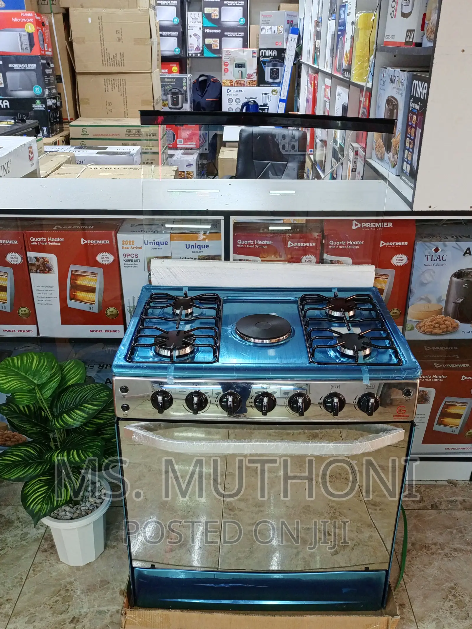 Eurochef Cookers Restocked* 4+1 4 Gas,1 Electric Plate