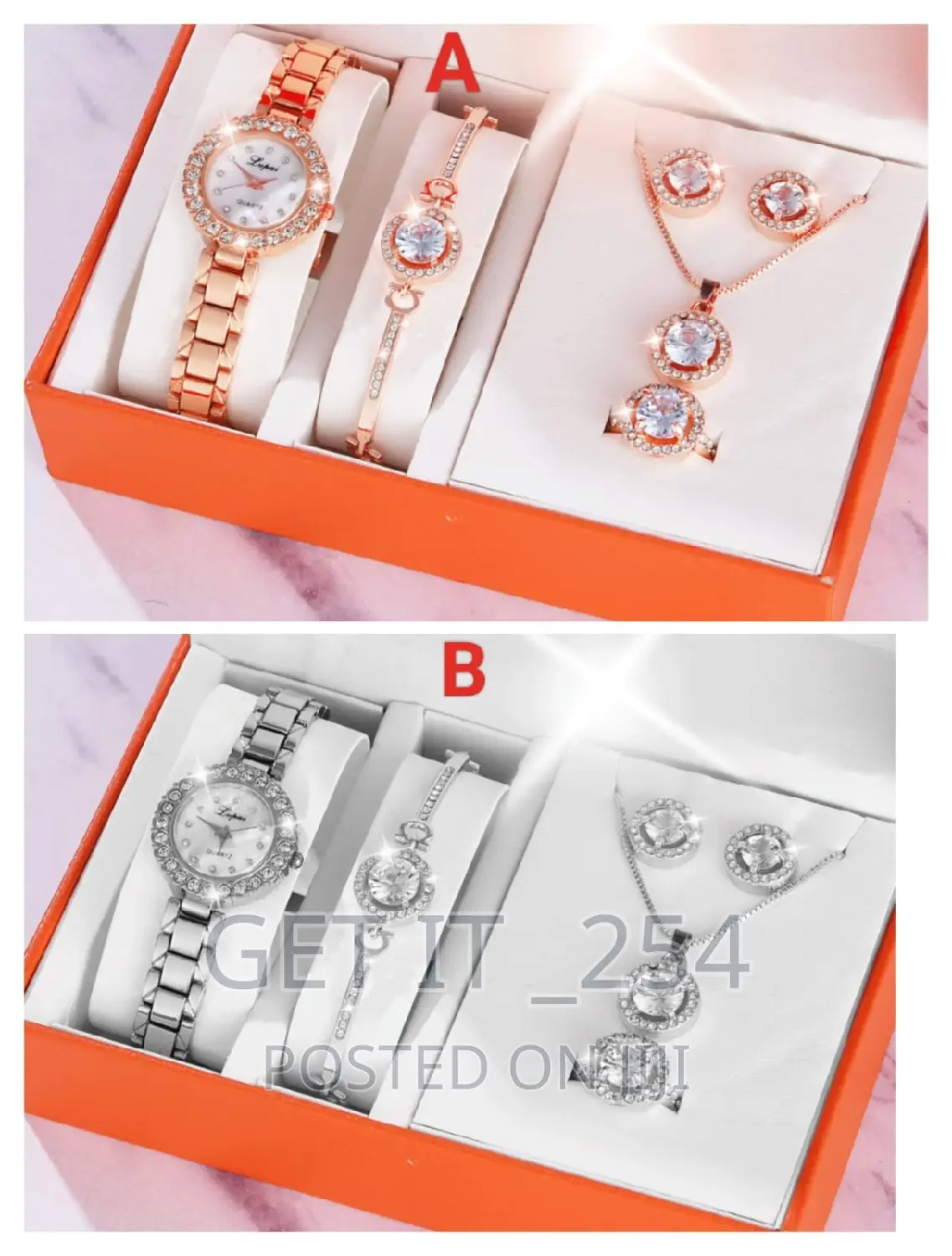 Rhinestone Elegant Ladies Gift Set