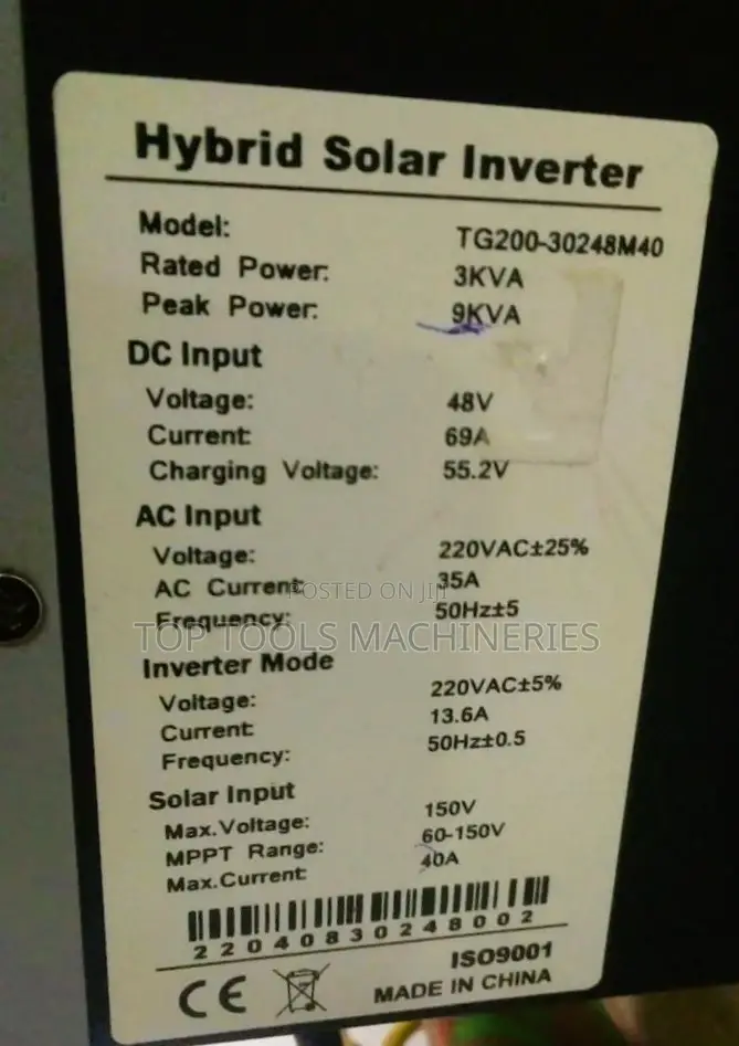 Solarpex 3kva 48V Hybrid Inverter