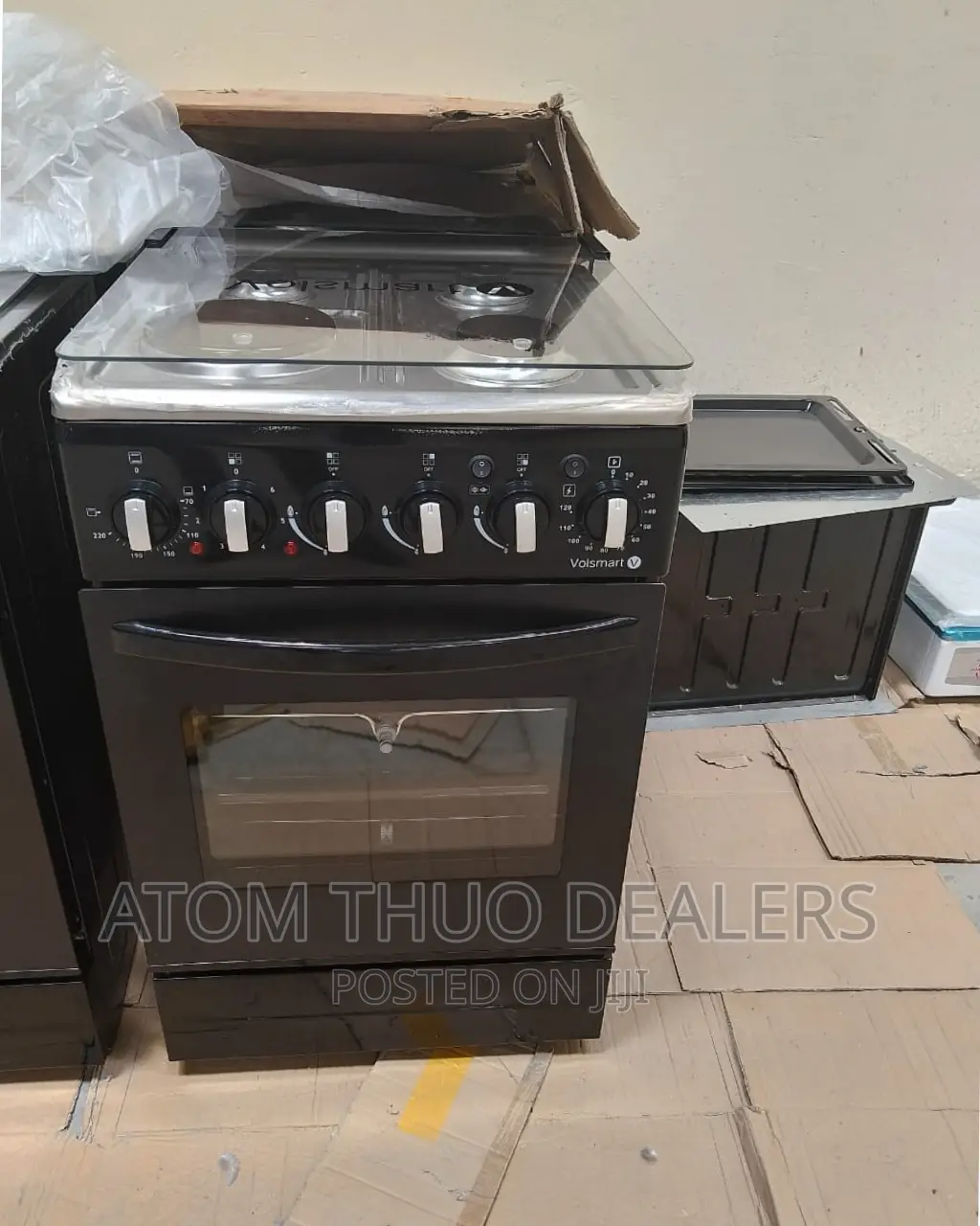Volsmart 3+1 Standing Cooker With Electric Oven .