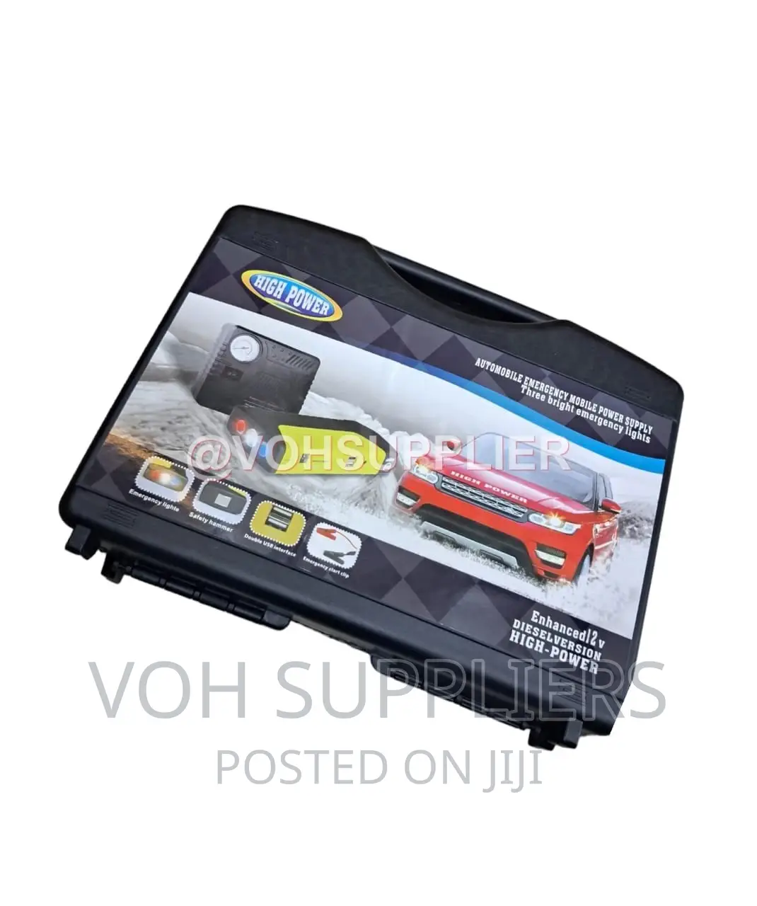 Car Jump Starter Kit and Air Compressor