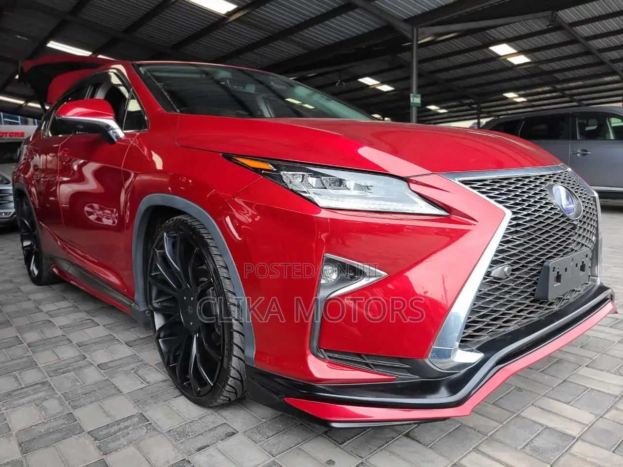 Lexus RX 450h 3.5 Hybrid AWD 2016 Red