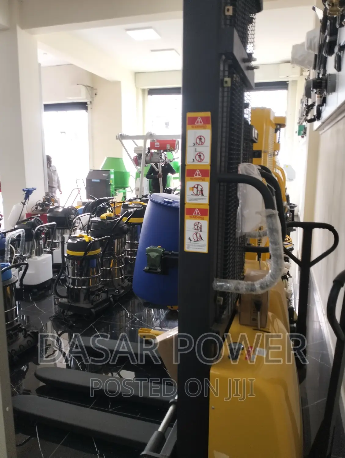 Semi-Electric Stacker