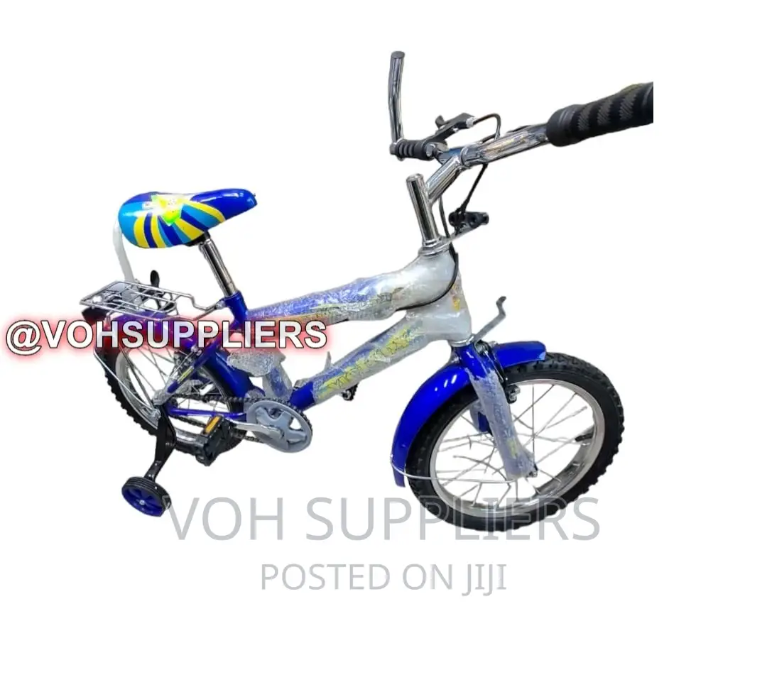 Victory 16inch 3wheel Blue Kids Bike 3years -6years