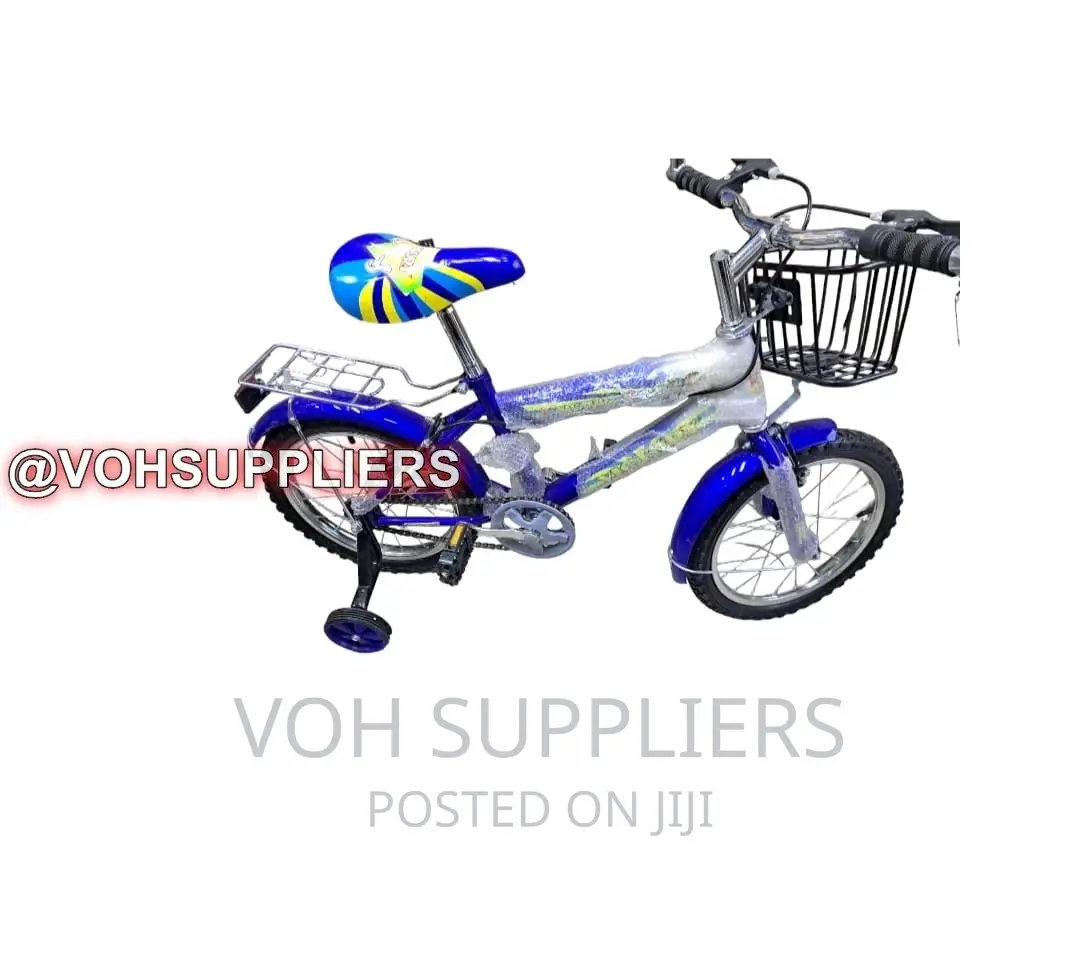 Victory 16inch 3wheel Blue Kids Bike 3years -6years