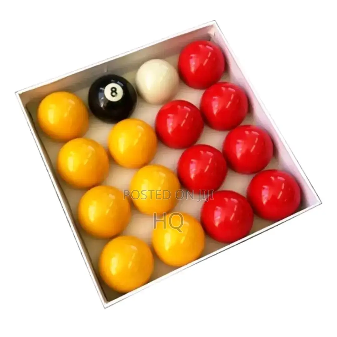 Original New Number Less Set of Balls Box for Pool Table K8j