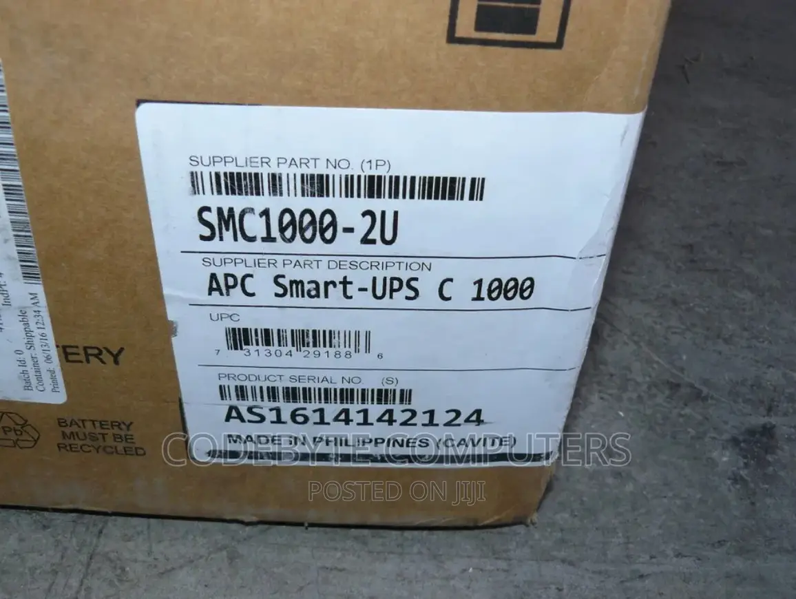 APC Smart-Ups C 1000va LCD RM 2U 230V