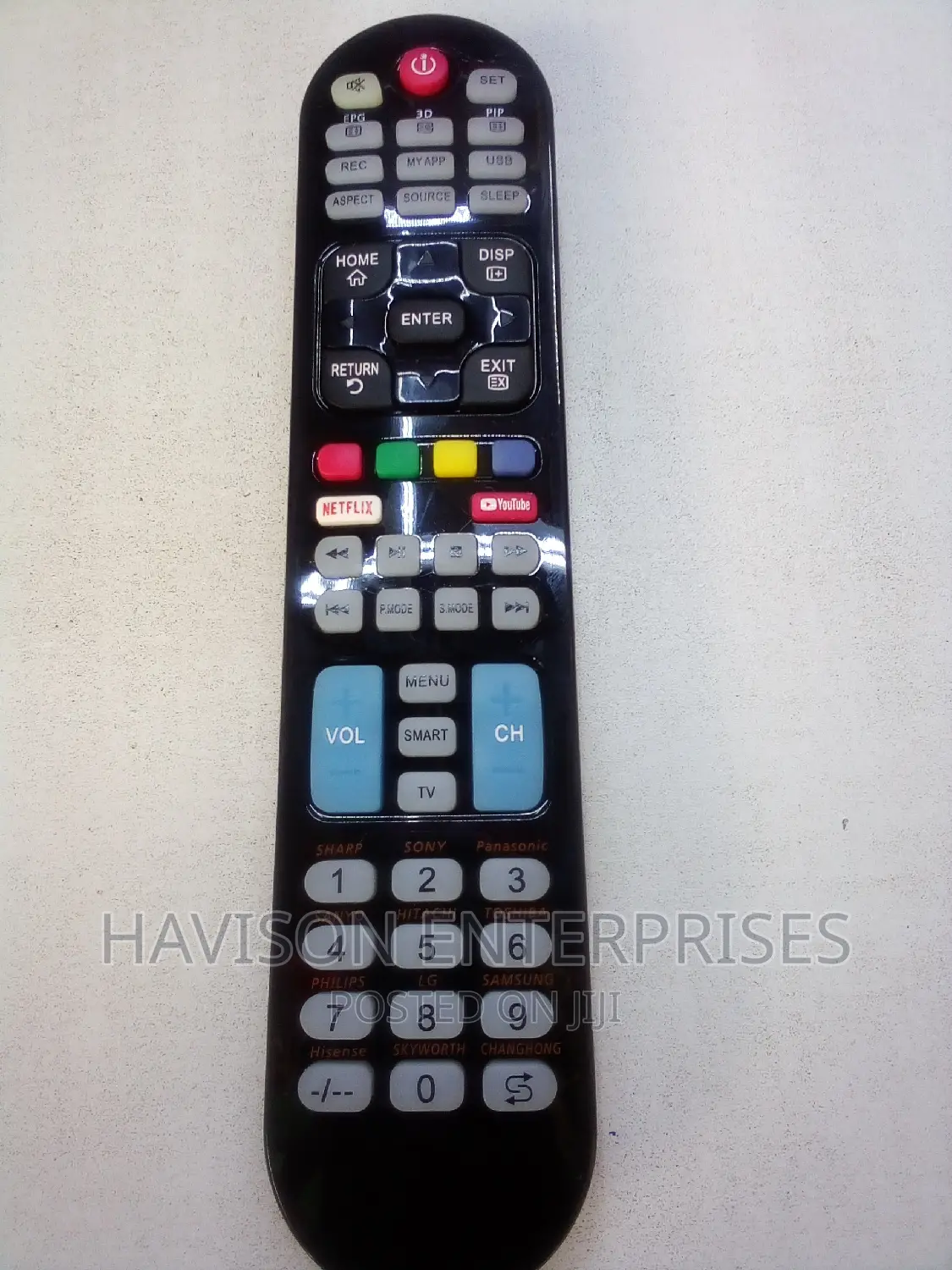 Remote for All TVS