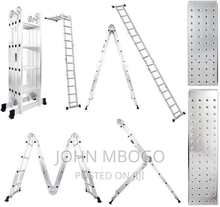 Aluminium Multifolding Ladder 16ft