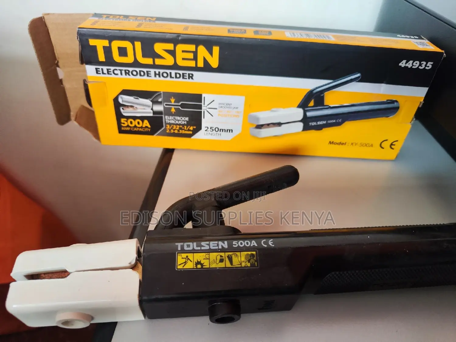 Tolsen Electrode Holder 500amps Welding Electrode Holder