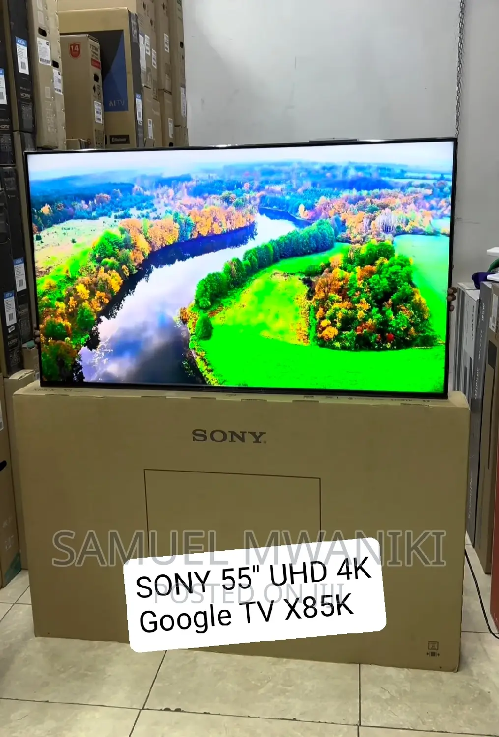 Sony 55" X85K Smart UHD GOOGLE TV Has X-Reality Prohdr10+