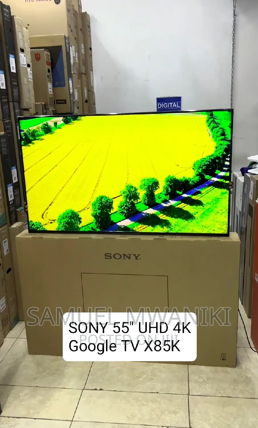Sony 55" X85K Smart UHD GOOGLE TV Has X-Reality Prohdr10+