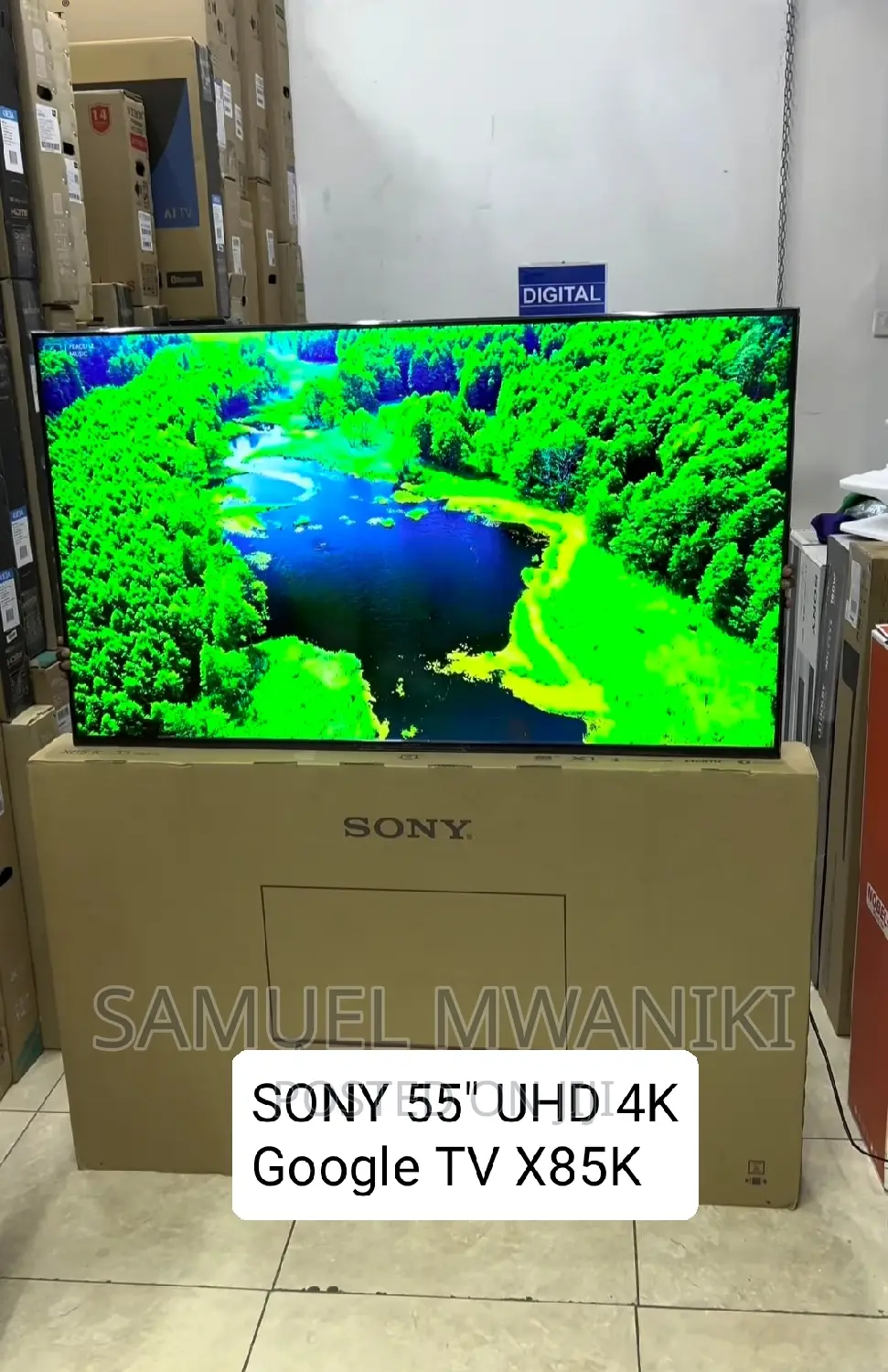 Sony 55" X85K Smart UHD GOOGLE TV Has X-Reality Prohdr10+