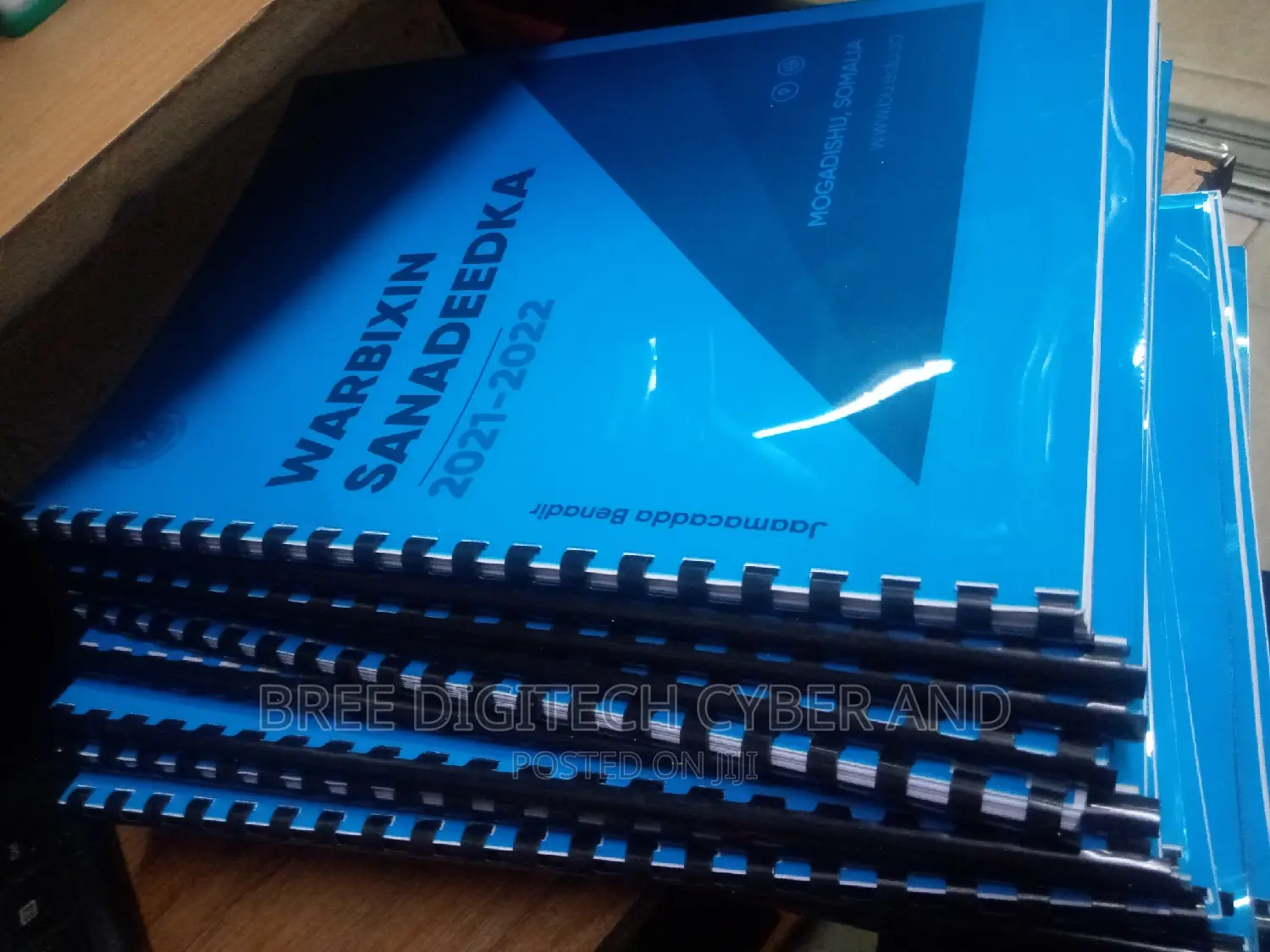 Black Ring Spiral Binding