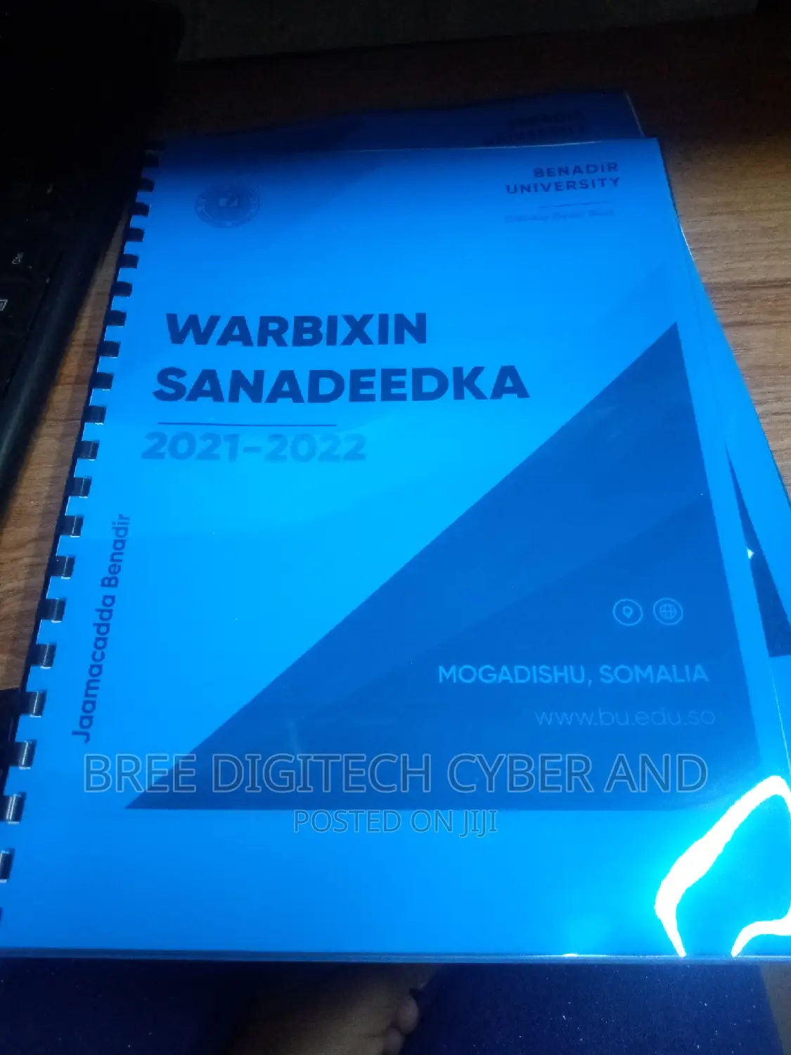 Black Ring Spiral Binding