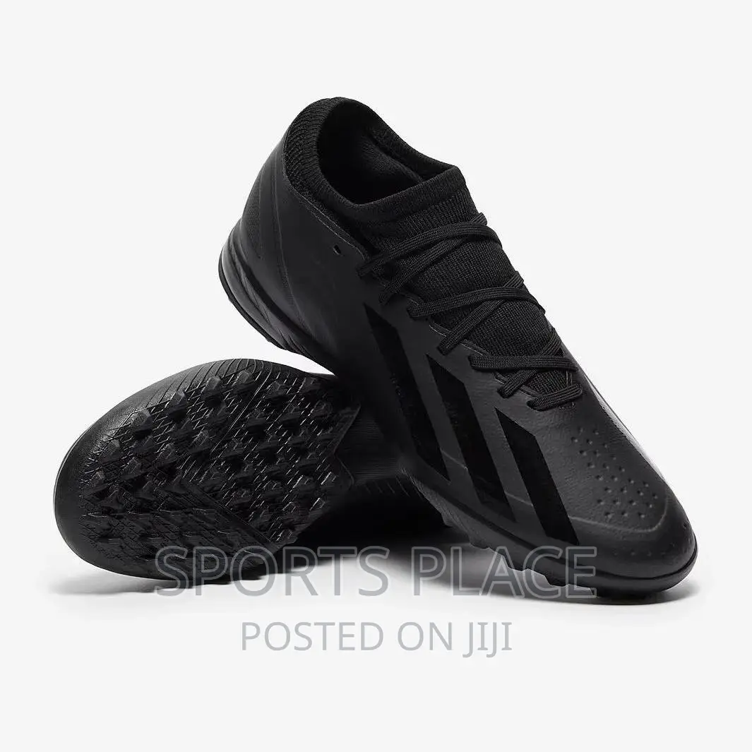 Black Adidas Trainers - Crazyfast Football Shoes