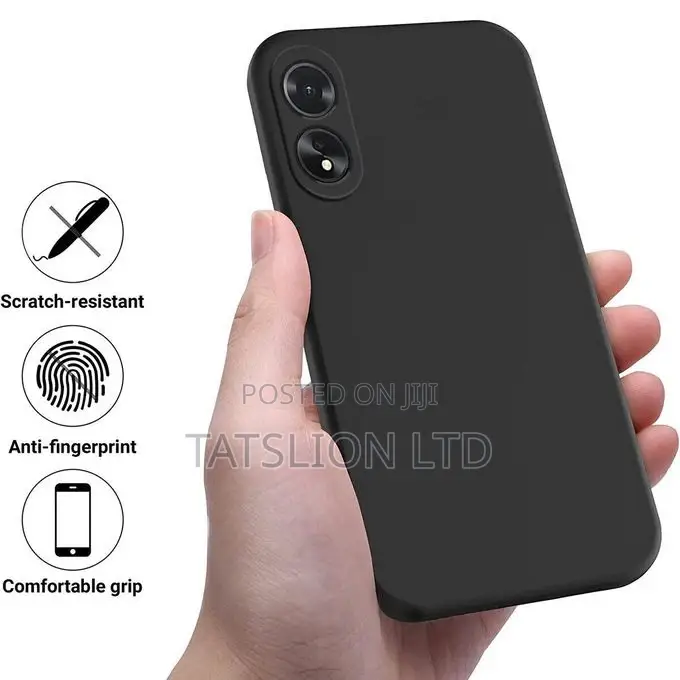 Back Cover Case for Oppo A38 / Oppo A18 Matte Liquid Silicon