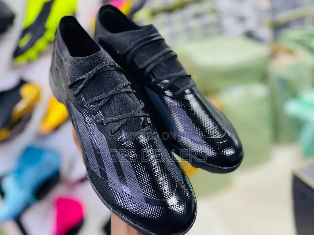 Black Adidas X Crazy Fast Indoor/Outdoor Trainer Boots
