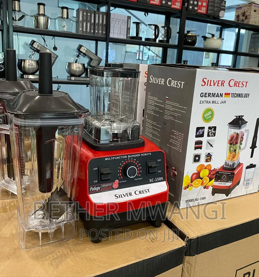 Silver Crest Heavy Duty 2L Blender