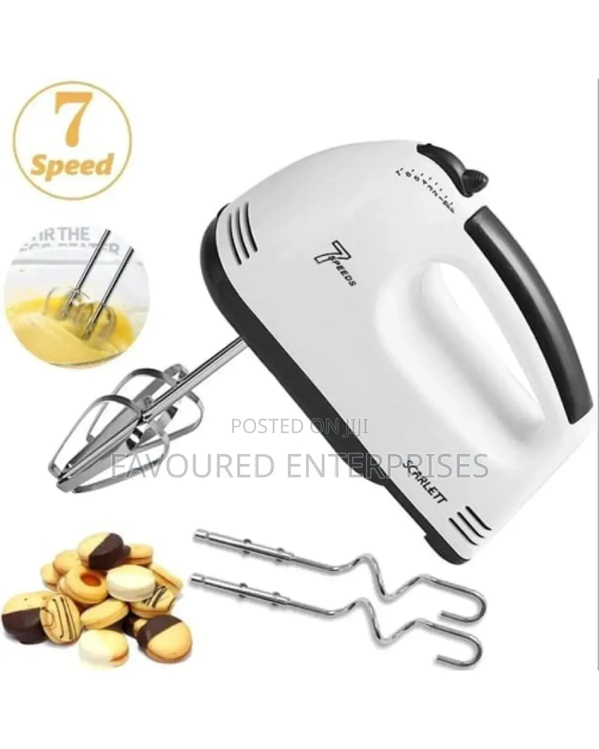 Sokany Electric Hand Mixer With Bowl