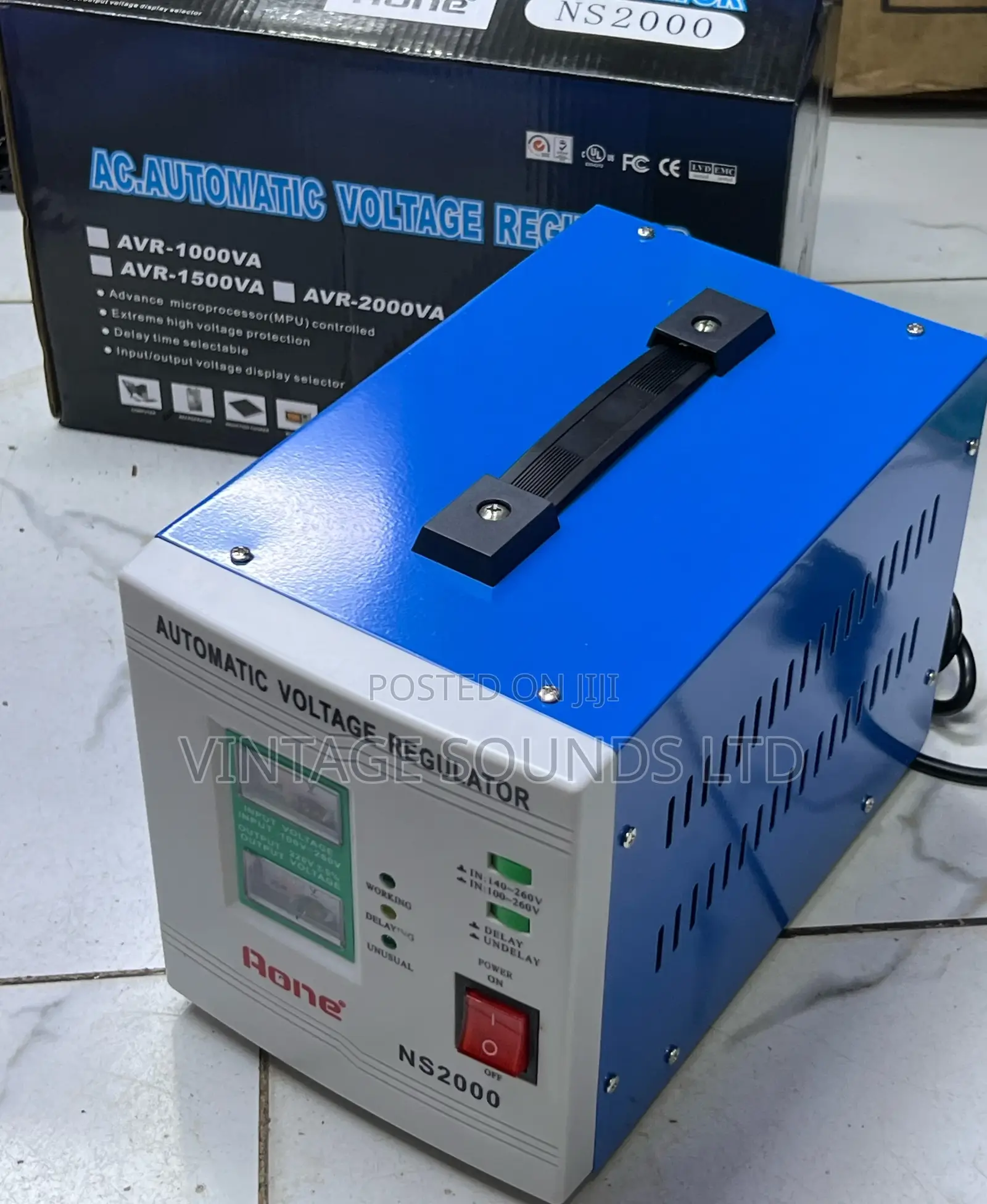 Automatic Voltage Stabilizer Regulator– 2000va/