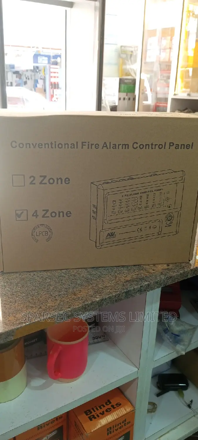 4 Zone Fire Alarm Control Panel AW-CFP2166-4-8