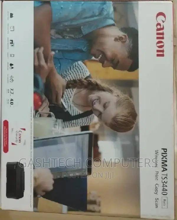 Canon PIXMA TS3440 Wireless All-in-One Inkjet Printer