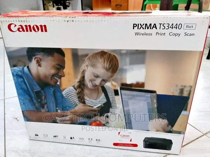Canon PIXMA TS3440 Wireless All-in-One Inkjet Printer
